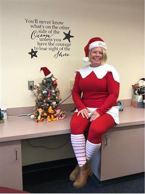 Byers as elf